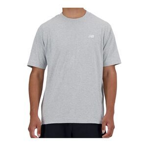 New Balance Crew Neck T-Shirt Sport Essentials Mens Grey MT41509